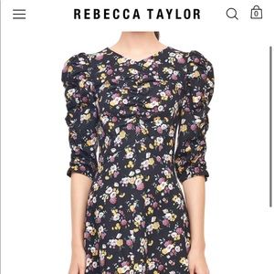 Rebecca Taylor La Vie Floral Dress